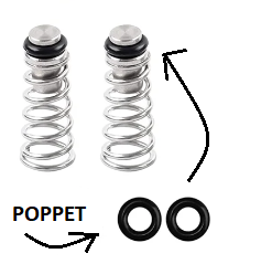 Oring Poppet Post Mix (Reparo)