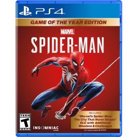 Jogo PS4 Marvel's Spider-Man Game of The Year Edition