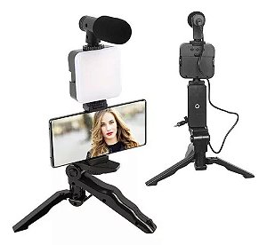 Bastão Tripé de Mesa Kit