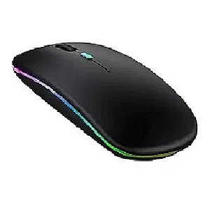 Mouse Óptico Wi-fi/Bluetooth Preto