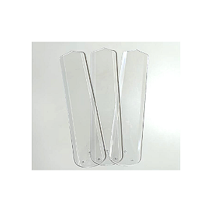 Jogo de Pás para Ventilador de Teto Loren Sid Transparente P09I/TR M3