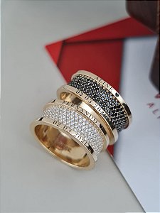 Exclusivo Par de Alianças Dublin em Ouro 18k - 8MM
