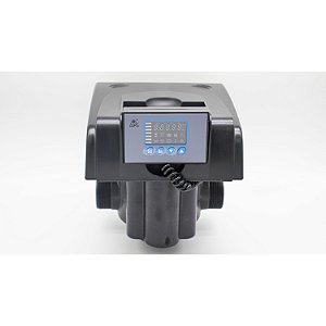 Válvula Runxin Aut. Filtro F75 B1 (53510 B) - 10 M³/H, Completa Tempo/Topo/Frontal In/Out 2" B-4" Tubo-1 E 1/2" Bivolt