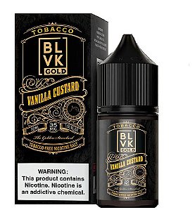 NicSalt - BLVK Gold - Vanilla Custard (30ml)