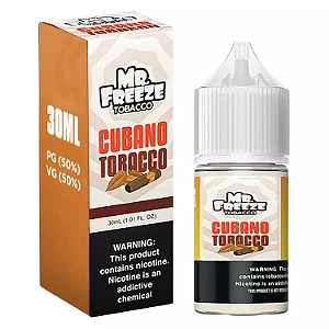 NicSalt - Mr Freeze - Cubano Tobacco (30ml)