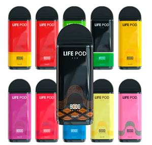 Cartucho de Reposição - Refill para Life POD ECO - 8000 puffs (15ml)