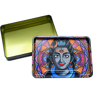 Bandeja Metal Box Sadhu Com Tampa - 145X205MM