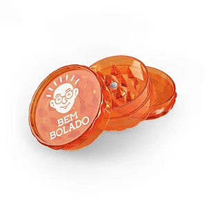 Dichavador Bem Bolado Pequeno 3 Partes - Laranja