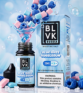 NicSalt - BLVK Salt Bubba - Blue Razz Bubblegum (30ml)
