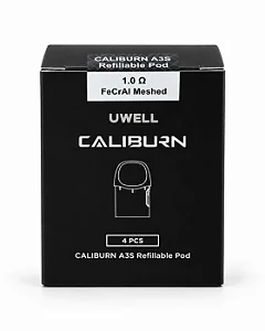 Reposição - Filtro | Cartucho | Resistência | Uwell Caliburn A3S/AK3 1.0 2ml