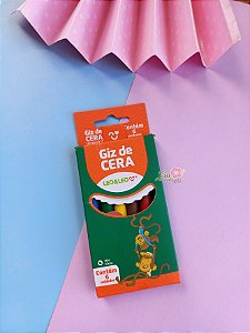 Kit com 6 Giz de Cera - Leo&Leo