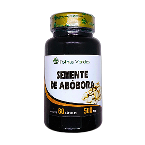 Semente de Abóbora 60 cápsulas 500mg
