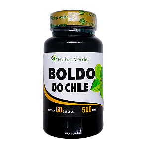 Boldo do Chile 60 cápsulas 500mg