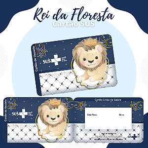 Cartao do SUS REI DA FLORESTA