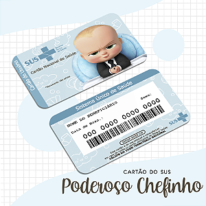 Cartao do SUS PODEROSO CHEFINHO