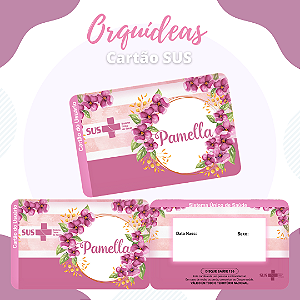 Cartao do SUS ORQUÍDEAS