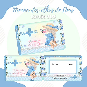 Cartao do SUS MENINA OLHOS DE DEUS