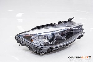 Farol Esquerdo BMW 320I Gt 2015 2016 7285684 Recuperado