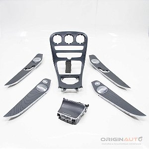 Kit Acabamentos Painel AMG Mercedes Classe C W205 2015-2018