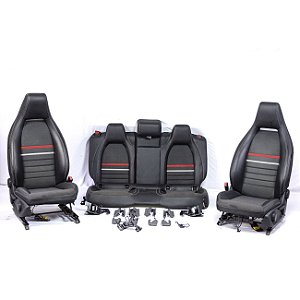 Jogo Bancos Elétrico Iluminado Mercedes A200 Style 2015