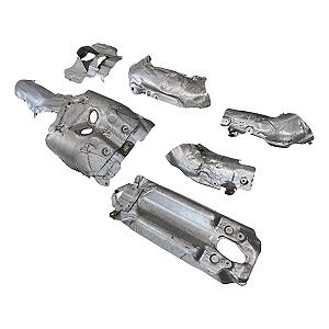 Kit Defletor Calor BMW 535i 550i GT 2010 Turbina 7576998