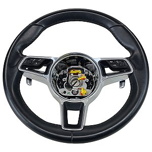 Volante Motorista Porsche Macan 2016 a 2018 Direção Comando