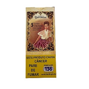 Cigarrilha Baronesa - Com piteira