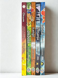 Kit com 5 incensos Orixás