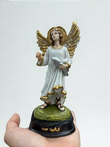 Imagem Resina Anjo Rafael 15cm