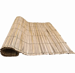 Esteira de Palha Taboa Natural 1,80m x 1,00m Forro Pergolado Tapete Painel