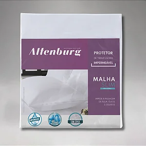 Protetor De Travesseiro Impermeável Malha Altenburg Slim Protect - 50x70 cm