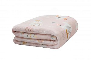 Cobertor Camesa Baby Flannel Nac Boho - 90x110 cm