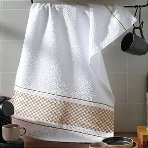 Pano Copa Dohler Atoalhado Para Bordar Vitoria Castanho - 45x70 cm