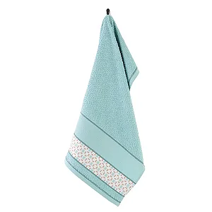 Pano de Copa Dohler Atoalhado Para Bordar Picnic Geo - 45x70 cm