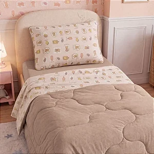 Jogo de Cama 3 Peças Solteiro Mundo Kids Altenburg - Fruticats