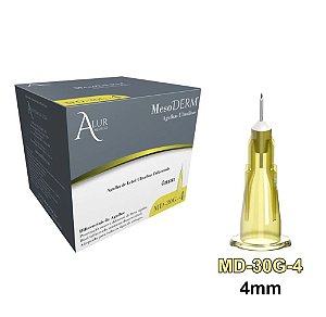AGULHA LEBEL ULTRAFINA MESODERM 30GX4MM - CX/100 - ALUR