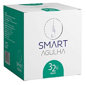 Agulha Lebel Ultrafina Smart 32G 4mm - Caixa Com 100 Unidades