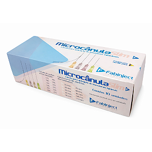 MICROCANULA 30GX25MM - CX/10 - FABINJECT