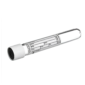 TUBO P/ COLETA A VACUO 9ML S/ADITIVO BRANCO - CX/50 - VACUETTE