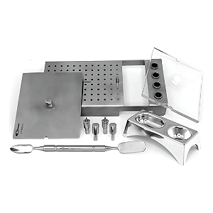 BOX INOX P/ MANIPULAR MEMBRANA DE PRF ( GRANDE ) - THIMON