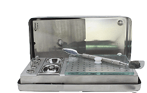 BOX INOX P/ MANIPULAR MEMBRANA DE PRF ( GRANDE ) - THIMON