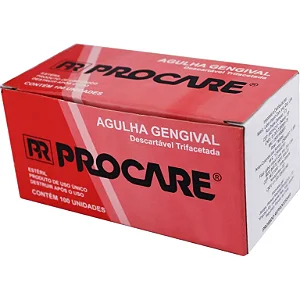 AGULHA GENGIVAL 30G EXTRA CURTA - PROCARE