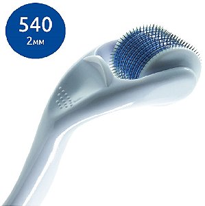 DERMAROLLER MICROAGULHAMENTO C/ 540 AG 2,00MM - 3 UNIDADES - SMART