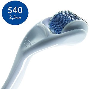 DERMAROLLER MICROAGULHAMENTO C/ 540 AG 2,5MM - 5 UNIDADES - SMART