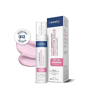 PROTETOR SOLAR FPS 90 C/ VITAMINA B12 50ML - SMART