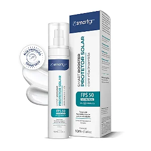 PROTETOR SOLAR FPS 50 C/ NIACINAMIDA 50ML - SMART