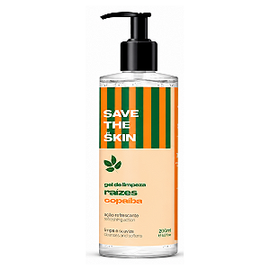 GEL DE LIMPEZA RAIZES COPAIBA 200ML SAVE THE SKIN  - SMART
