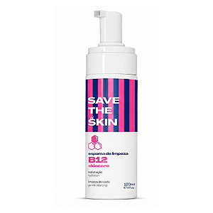 B12 SKINCARE ESPUMA DE LIMPEZA 120ML SAVE THE SKIN