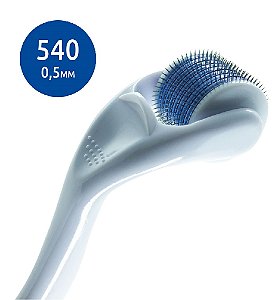 DERMAROLLER MICROAGULHAMENTO C/ 540 AG 0,5MM - 5 UNIDADES - SMART