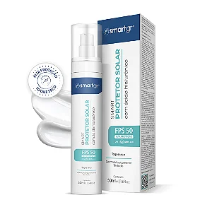PROTETOR SOLAR FPS 50 C/ACIDO HIALURONICO 50ML - SMART